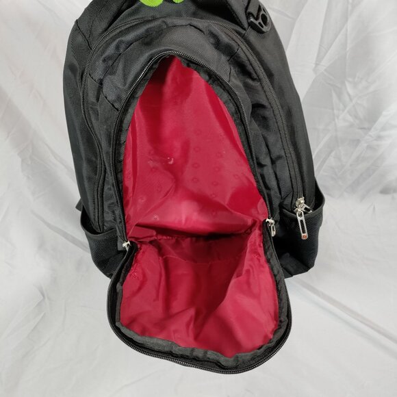 SwissGear Backpack Black Airflow 17in Bag (1186) Hiking Travel School - Picture 9 of 14